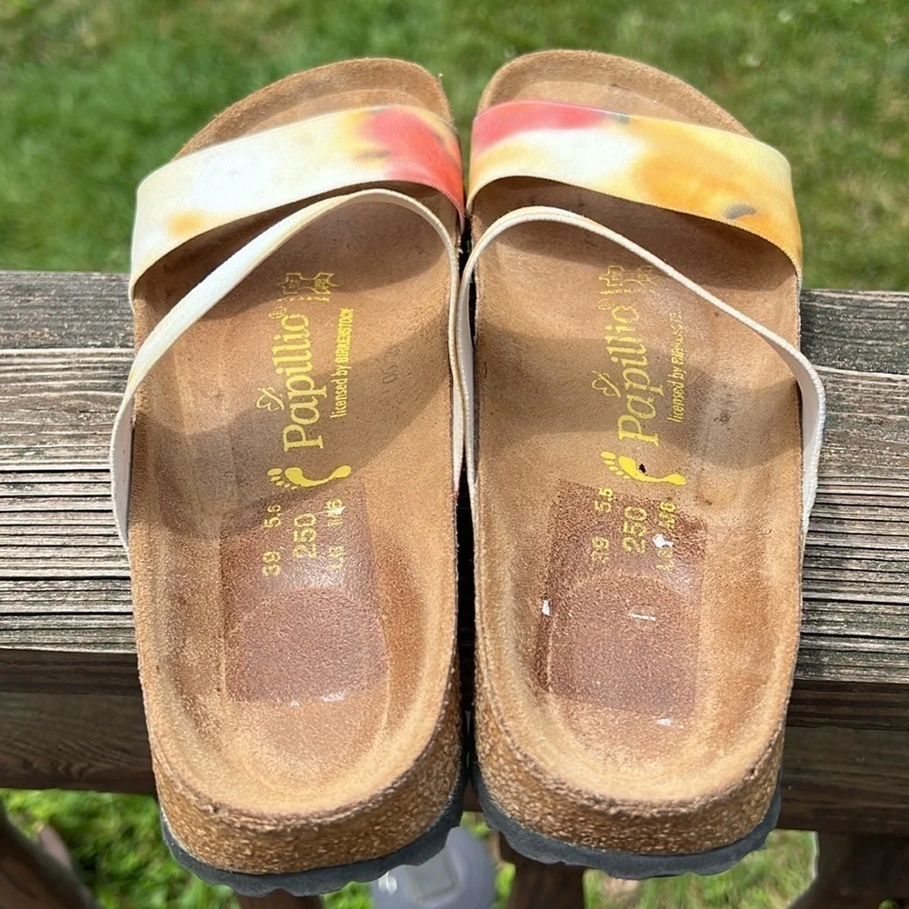 Papillio Women’s Curacao Double Band Slide Sandal Woman's Size 39 L 8